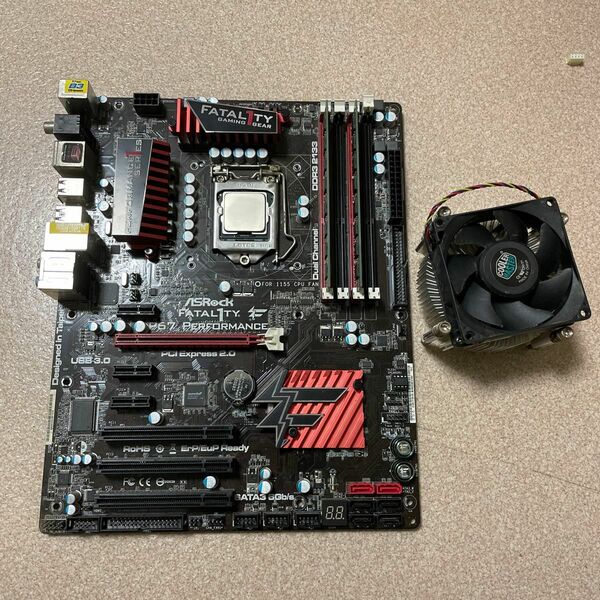 ASROCK FATAL1TY P67 PERFORMANCE LGA1155 XEON E3-1245 メモリー8GB 訳あり