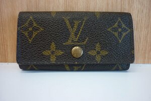 ☆LOUIS VUITTON　ルイヴィトン　モノグラム　ミュルティクレ４ 4連キーケース M62631/FL0043【本物保証】