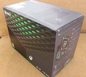 00 unused contents unopened Microsoft Xbox Series X 1TB[ operation guarantee exhibition ]Microsoft X box series X