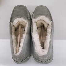 ●新品 UGG アグ Ansley アンスレー 1106878　LGRY ライトグレー USA6 JP23　ローファーモカシンデッキシューズ 販売価格￥20,900_画像2