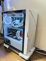 【美品】ATX PC ケースENERMAX MARBLE Shell MS30 ARGBファン内臓　ホワイト　白　アドレサブルRGBLED ファン ARGB ハブ内臓_画像1