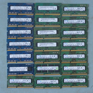 PC3・PC3L混合-4GB・21枚セット・ノート用メモリ・動作品