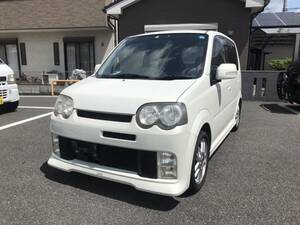 Must Sell希少2006Daihatsuム−ヴCustomRS４気筒タ−ボJBengineVehicle inspectionＲ1996May6日　NavigationTV走行中視聴出来ます。