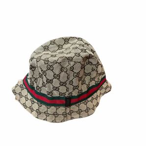 GUCCIバケットハット 帽子 size M GGキャンパスの画像4