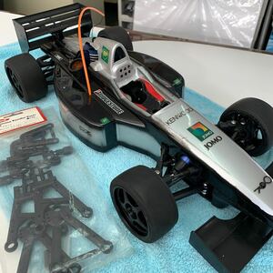  Kyosho двигатель машина F-10 б/у товар 4WD kyosho