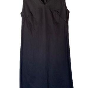 ★NATURAL BEAUTY BASIC ナチュラルビューティーベーシック★ノースリーブワンピース/黒ブラック