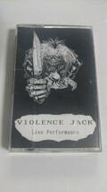 VIOLENCE JACK『Live Performance』デモテープ ジャパメタ スラッシュメタル インディーズ_画像1