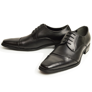 新品■26cm 革靴 ビジネスシューズ 2E フォーマル 紳士靴 スクエアトゥ 脚長 ロングノーズ 革靴 メンズ 日本製 レザー シューズ 男 靴