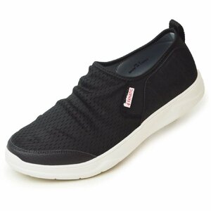  new goods #25.5cm slip-on shoes sneakers men's walking comfort light weight . slide water-repellent casual running jo silver g[ eko delivery ]