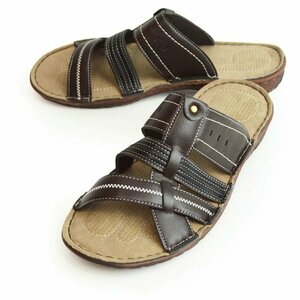  new goods #24~24.5cm men's . slide light weight sandals outdoor sea river Liberty Duck Liberty Duck shoes cushion soft belt [ eko delivery ]