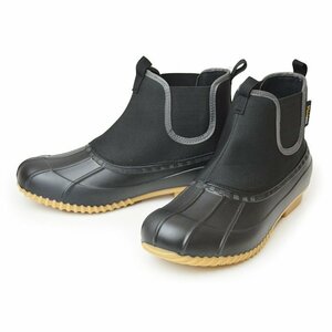 新品■25～25.5cm GERRY 靴 メンズ レインブーツ 防水 サイドゴア ショート ブーツ 撥水 耐久 アウトドア キャンプ