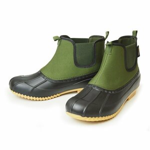 新品■28～28.5cm GERRY 靴 メンズ レインブーツ 防水 サイドゴア ショート ブーツ 撥水 耐久 アウトドア キャンプ