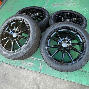 [BIGキャリパー対応]LF SPORT トヨタ車専用★8J+33 PCD114.3-5穴 60φ★PIRELLI 235/45R18★レクサスGS・クラウン・カムリ・マークX等!!