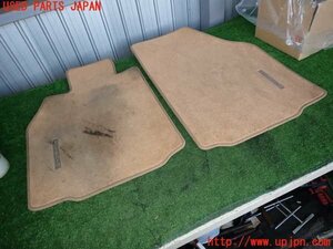 2UPJ-92997800] Porsche * Cayman (987MA120) floor mat (1 row 2 sheets ) used 