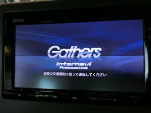 @@@　ホンダ ギャザズ　Gathers 　純正インターナビ　TV　VXM-185VFi　地図データ2019年10月　@@@