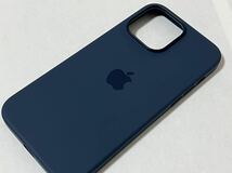 ◆未使用◆Apple純正◆iPhone 14 Pro Max シリコンケース（ストームブルー）_画像3