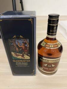 古酒 ウイスキー GLEN HUNTER 12年　OLD 