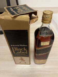 古酒 ジョニーウォーカー blacklabel extra special