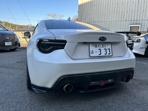 86BRZ zn6zc6用エアロトランク