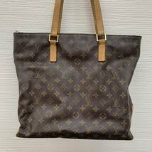 LOUIS VUITTON カバメゾ モノグラム M51151 / ルイヴィトン トートバッグ ショルダー ブラウン レディース ハイブランド 肩掛け _画像2