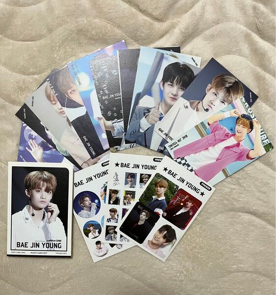 Wanna One CIX ペジニョン ハガキ ポストカード シール