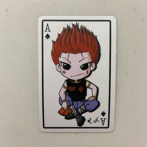 HUNTER × HUNTER ハンターハンター ヒソカ ステッカー フレークシール 幻影旅団 クラピカ ゴン キルア クロロ 団長 