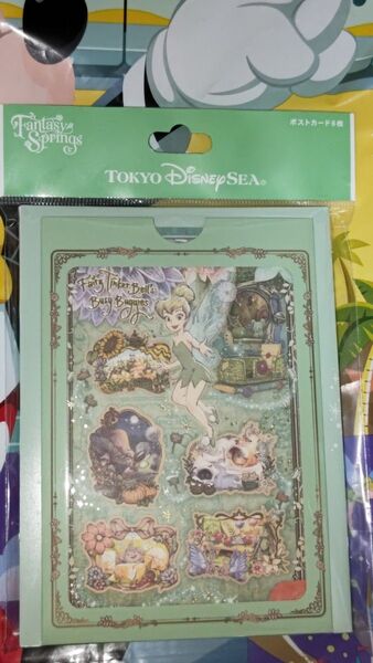 TDS ファンタジースプリングス ティンカーベル ビジーバギー ポストカード6枚セット