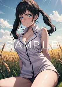 No32086 天気の子 天野陽菜 同人ポスター 同人 ポスター 美女 アニメ アート