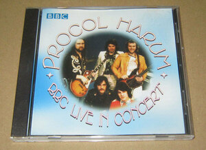 CD　プロコル・ハルム　Procol Harum BBC Live In Concert　1974年