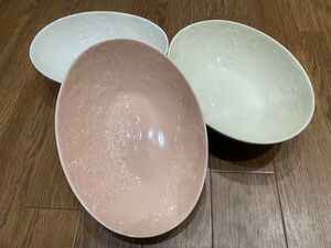 新品未使用　【HANAE MORI】組鉢【花水木】3組セット 食器