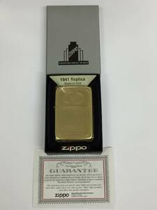 1円～！新品未使用！ZIPPO ジッポ ライター 2 oz FANCY GOLD 1941 レプリカ GOLD PLATING インゴット ゴールド PAT.2032695 2020年