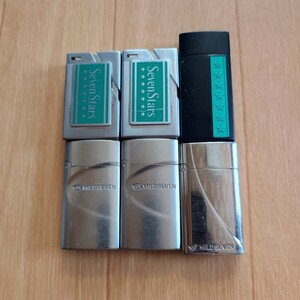 ☆1円スタート☆ 着火OK ライター オイルライター Zippo セッター MILD SEVEN 等 当時物 