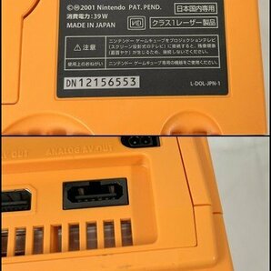 【Nintendo/任天堂】GAMECUBE/ゲームキューブ DOL-001 本体 コントローラー 箱あり 動作確認済 中古品/kb3196の画像7