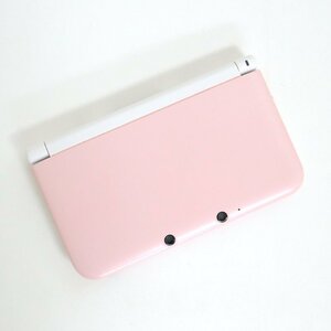 【NINTENDO/ニンテンドー】任天堂 3DS LL 本体 SPR-001 ホワイト×ピンク ジャンク品/ts0266