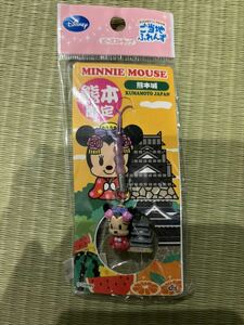 未開封 Disney 熊本城 ミニー マウス ビーズ ストラップ ご当地ふれんず ディズニー MINNIE MOUSE 熊本 限定 KUMAMOTO JAPAN