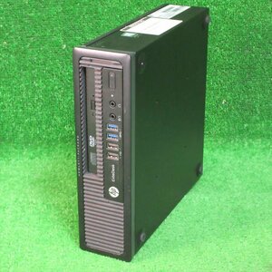 [4000] HP EliteDesk 800 G1 USDT Core i5 4590s 3.00GHz HDなし メモリ4GB DVD-ROM BIOS OK ジャンク