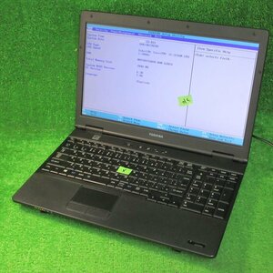 [4018]東芝 B552/G PB552GBEBPR7A71 Core i5 3210M 2.50GHz HDDなし メモリ2GB DVDマルチ 15.6インチ BIOS OK ジャンク