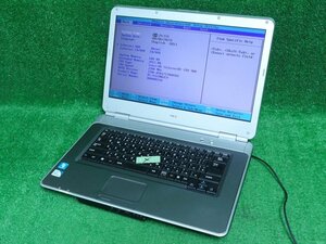 [3189]NEC VJ22MA-9 PC-VJ22MAZC9 Celeron 900 2.20GHz HDD無 メモリ2GB DVD-ROM 15.6インチ BIOS OK キー不良ジャンク