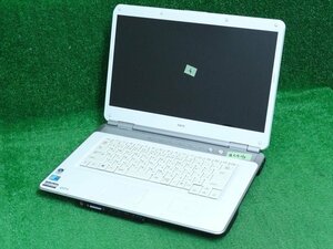 [3636] キーボード正常 / BIOS OK / 表示異常 / Core2Duo P8600 2.40GHz 16インチ Wi-Fi NEC LaVie L LL700/TG PC-LL700TG ジャンク