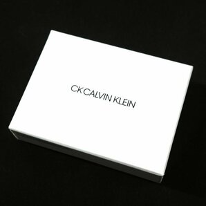 新品1円～★CK CALVIN KLEIN カルバンクライン メンズ 牛革レザー 小銭入財布 ウォレット カードケース パスケース 箱付ポリッシュ◆2544◆の画像3