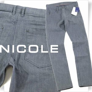 新品1円～★ニコル セレクション NICOLE selection メンズ ストレッチ ネイビー スキニーパンツ 44 S 正規店本物 ◆4186◆