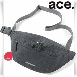  new goods 1 jpy ~*ace.TOKYO Ace ACEkoruti belt bag body bag waist bag gray light weight regular shop genuine article *4707*