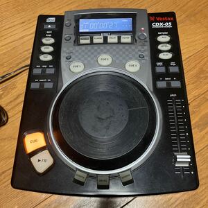 Vestax CDX-05 Professional CD Player ベスタクス CDJ 動作問題ないと思います。アダプター付