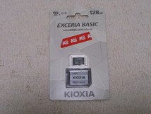 128GB XIOXIA(旧東芝) microSDXC UHS-Ⅰ CLASS10 日本国内商品 新品未開封 保証書付 大手家電量販店5/8購入【送料無料】_画像2