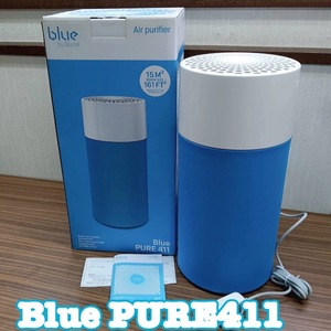 未使用 ◆ブルーエアー ◆ Blue by Blueair Blue Pure411 空気清浄機 家庭用 家電 ◆ Blue air ◆ 取扱説明書 箱入り 　 