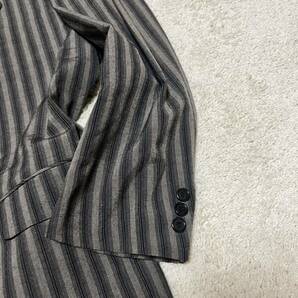 メンズティノラス 『大人の品格』 Men's TENORAS スーツ セットアップ ジャケット Mサイズ 太ストライプの画像4
