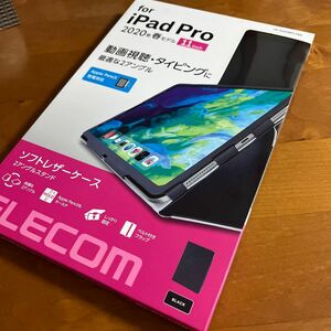  iPad Pro 11インチ　手帳型　2アングル　軽量 ブラック　iPadケース　カバー　（1）