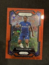 2023-24 Panini Prizm Premier League Soccer Raheem Sterling Red Stars Prizms /25_画像1