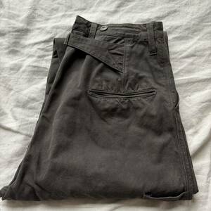 フリーホイーラーズ GREAT LAKES GMT.MFG.CO. HAYDEN TROUSERS JET BLACK (32) FREEWHEELERS