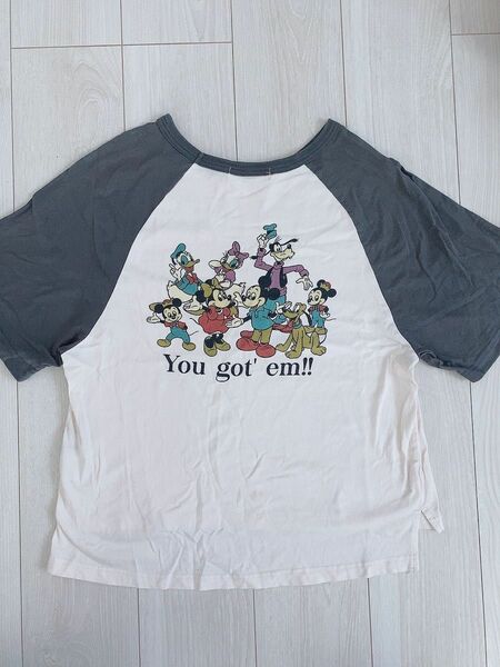 Disney ミッキー&フレンズ　半袖Tシャツ